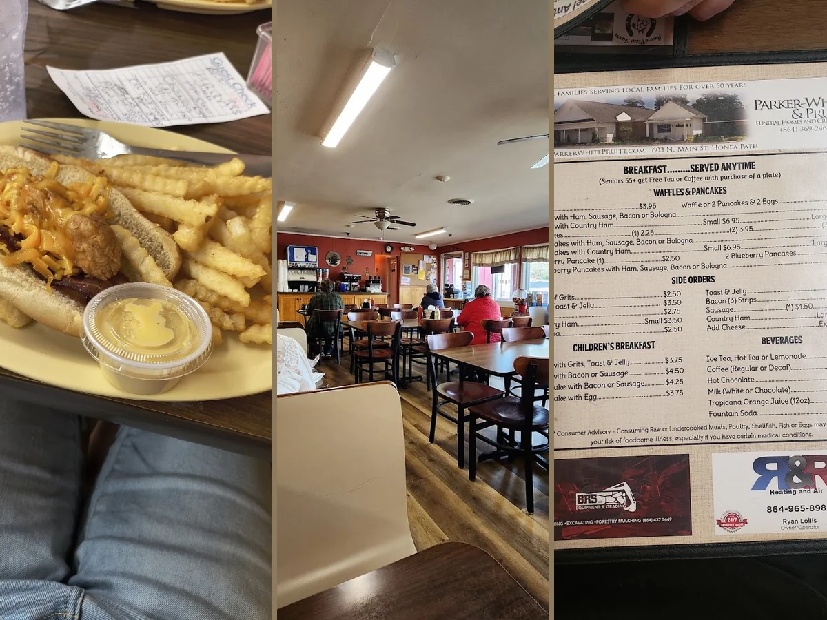 Family-friendly restaurant interior with room for groups.
